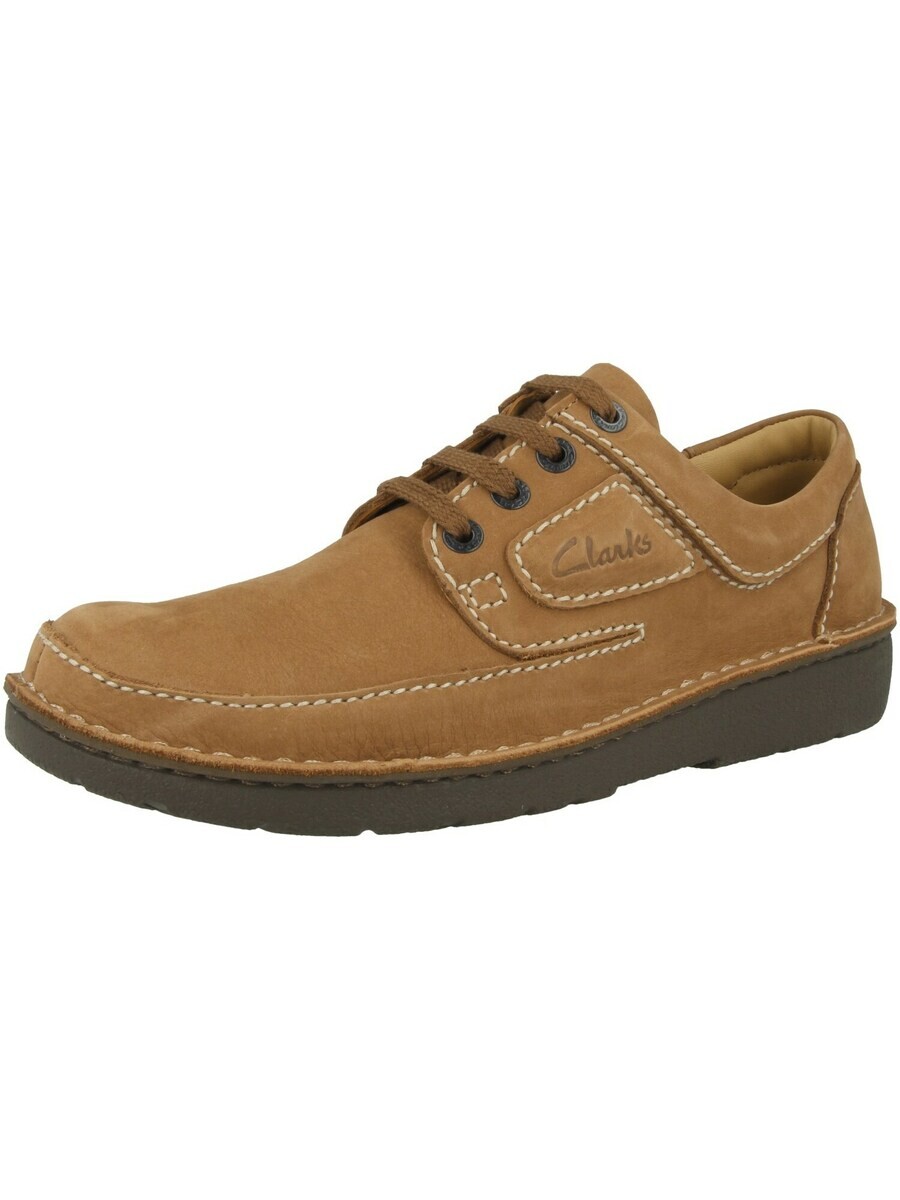 

Повседневные туфли на шнурках CLARKS Lace-Up Shoes Nature II, коричневый
