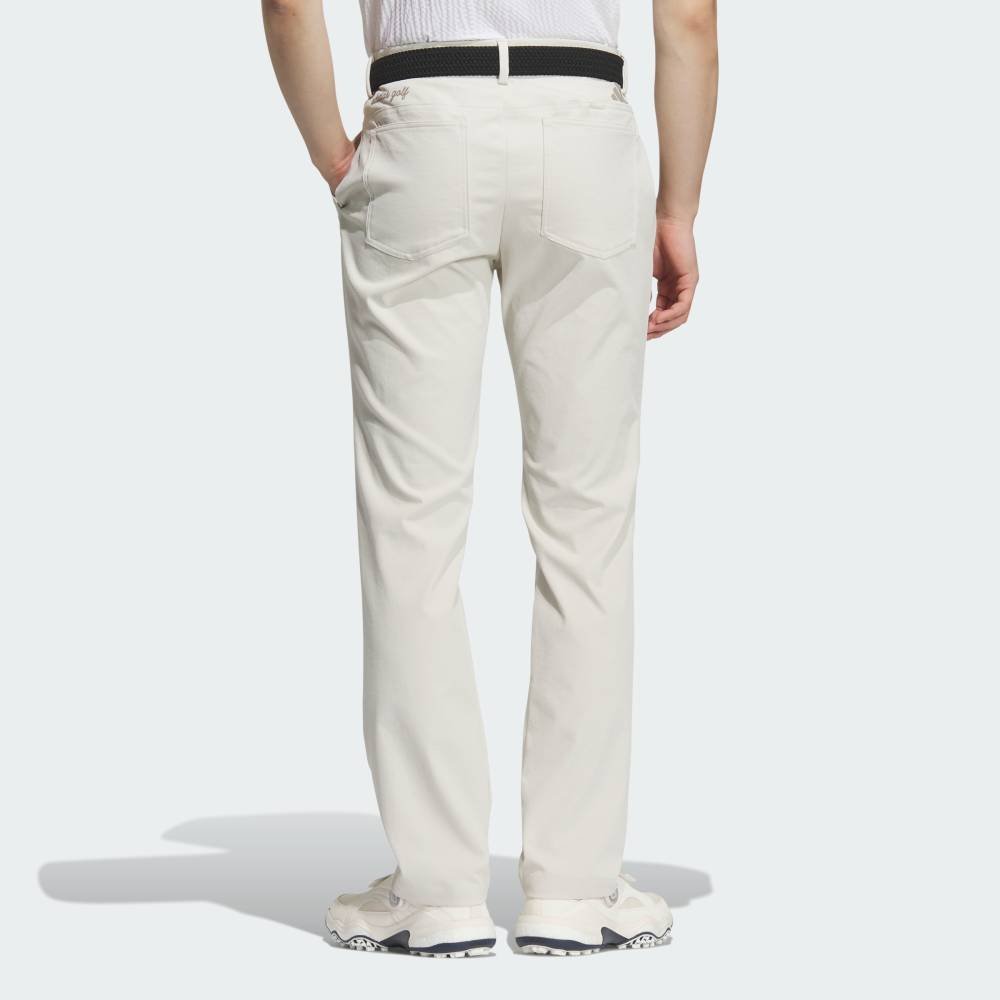 Брюки EX STRETCH Twist Weave с водоотталкивающим покрытием и жаккардовым плетением Adidas, beige — фото 2