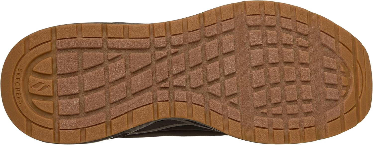 Мужские кроссовки Skechers Uno Step-Glide на воздухе без шнурков, черный — фото 2