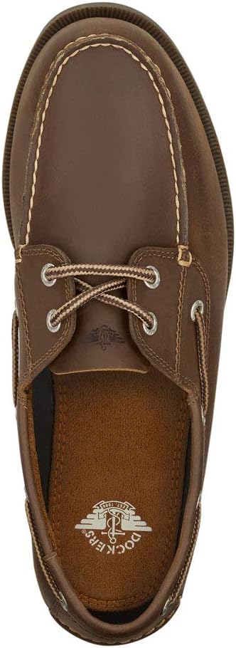 Мужские лодочные туфли DOCKERS Vargas, классические кожаные повседневные туфли для мужчин — фото 3