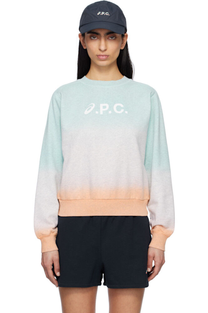 

Синий и розовый ASICS Edition Stone Dip Dye Sweatshirt A.P.C.