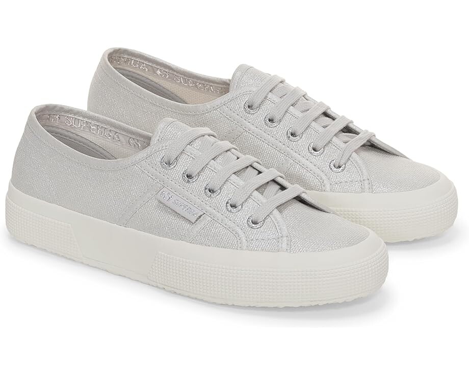 

Кроссовки Superga 2750 pearl matte canvas, цвет Grey Silver