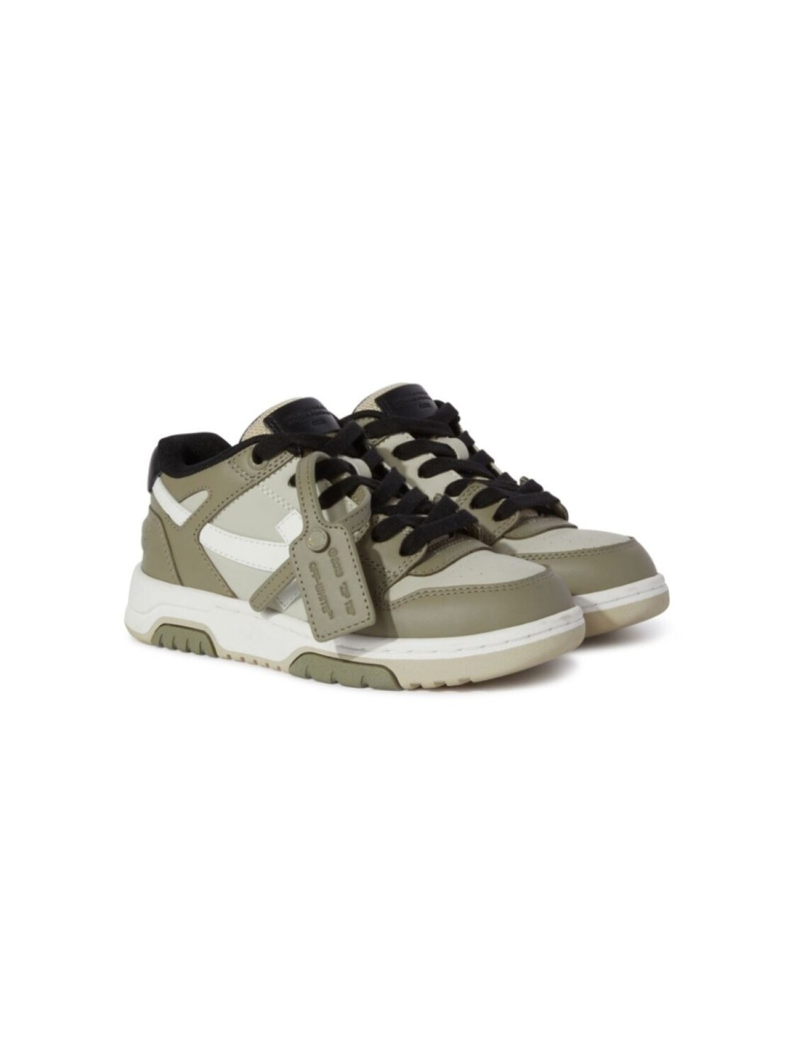 

Off-White Kids кроссовки Out Of Office, зеленый