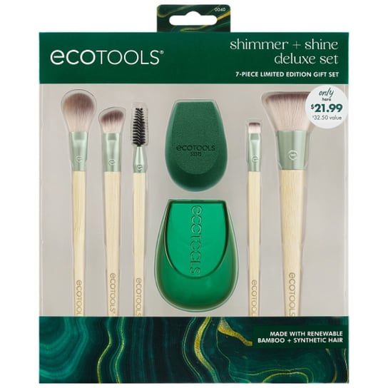 

Набор для макияжа, 7 шт. Eco Tools