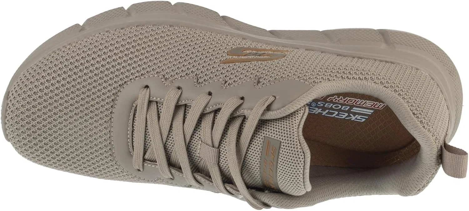 Мужские кроссовки Skechers BOBS B FLEX, Taupe — фото 3