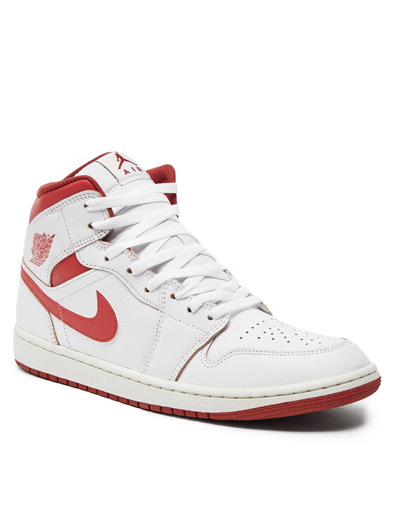 Кроссовки Air Jordan 1 Mid Se FJ3458 160 Nike, белый — фото 2