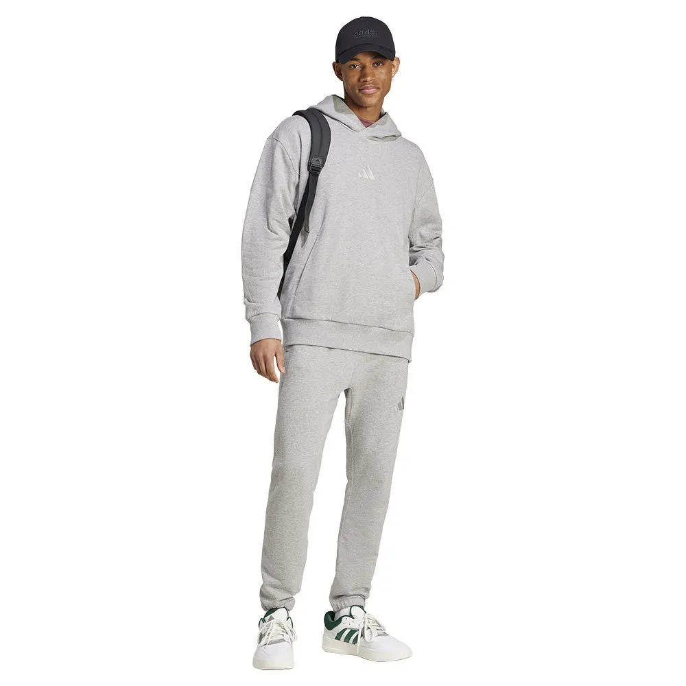 Джоггеры adidas All SZN French Terry Regular Tapered, серый — фото 4