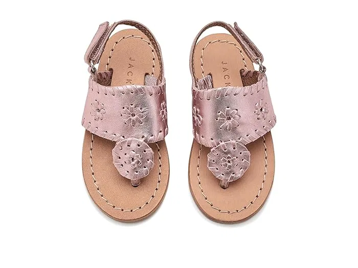 Сандалии с ремешком Jacks Flat Sandals Jack Rogers Kids, Rose Quartz — фото 3