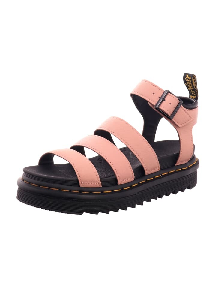 Сандалии на плоской подошве Dr Martens Plateau Sandaletten, розовый — фото 2