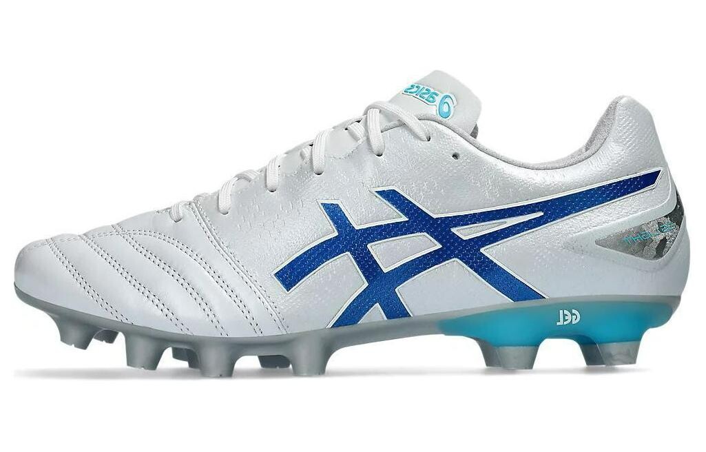 

Футбольные бутсы DS LIGHT унисекс с низким верхом белого/синего цвета Asics