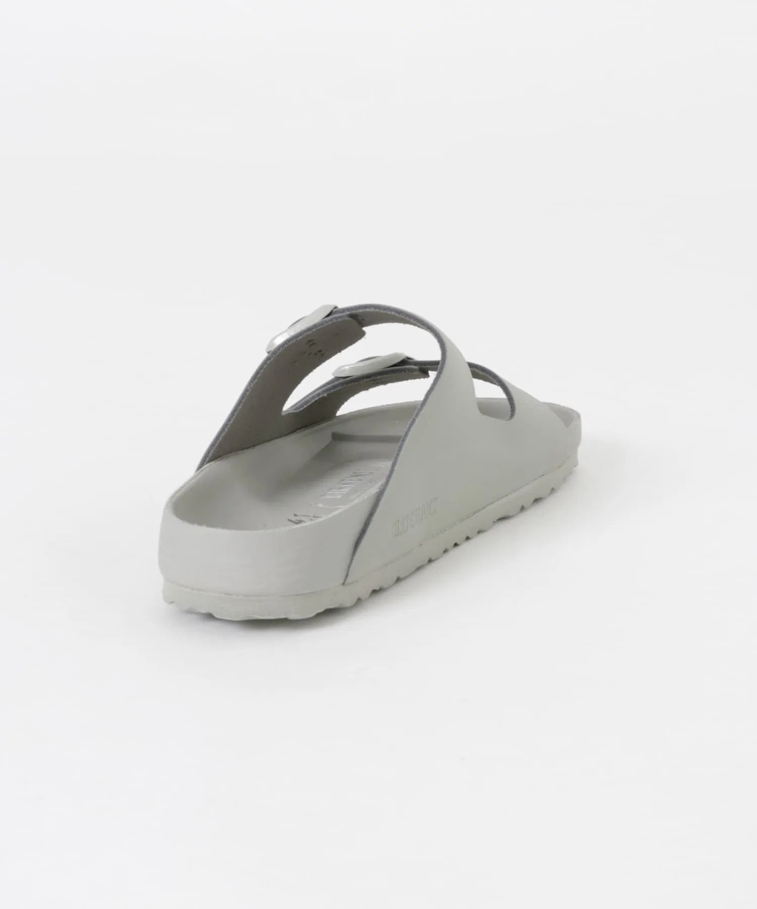 Мужские сандалии Birkenstock Arizona из натуральной кожи серые — фото 4