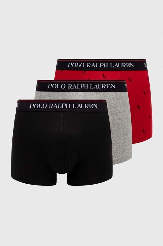 

3 упаковки боксеров Polo Ralph Lauren, гранат