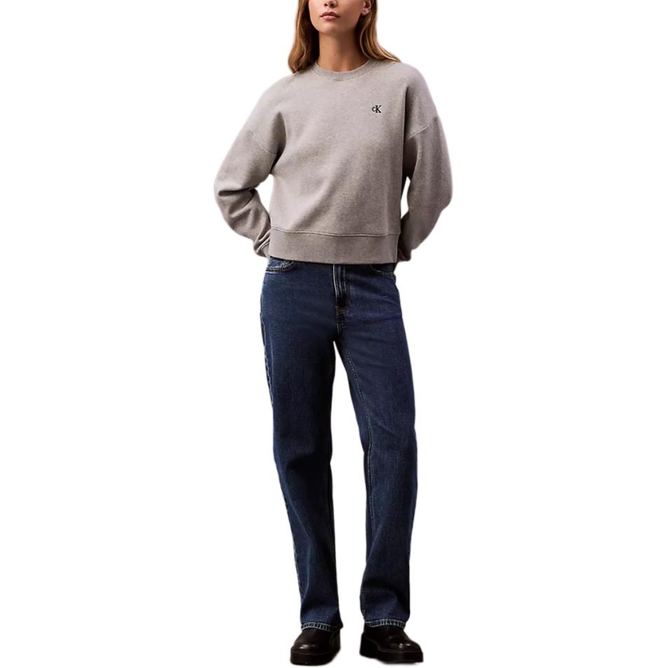 

Свитшот CALVIN KLEIN женский серый