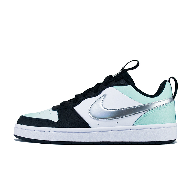 

Кроссовки для скейтбординга Court Borough 2 для детей младшего школьного возраста Nike, черный/белый