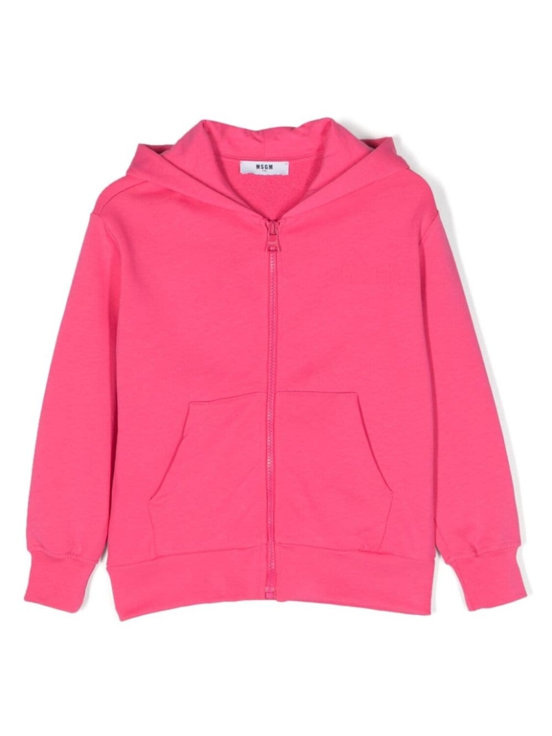

MSGM Kids куртка с капюшоном и логотипом, розовый