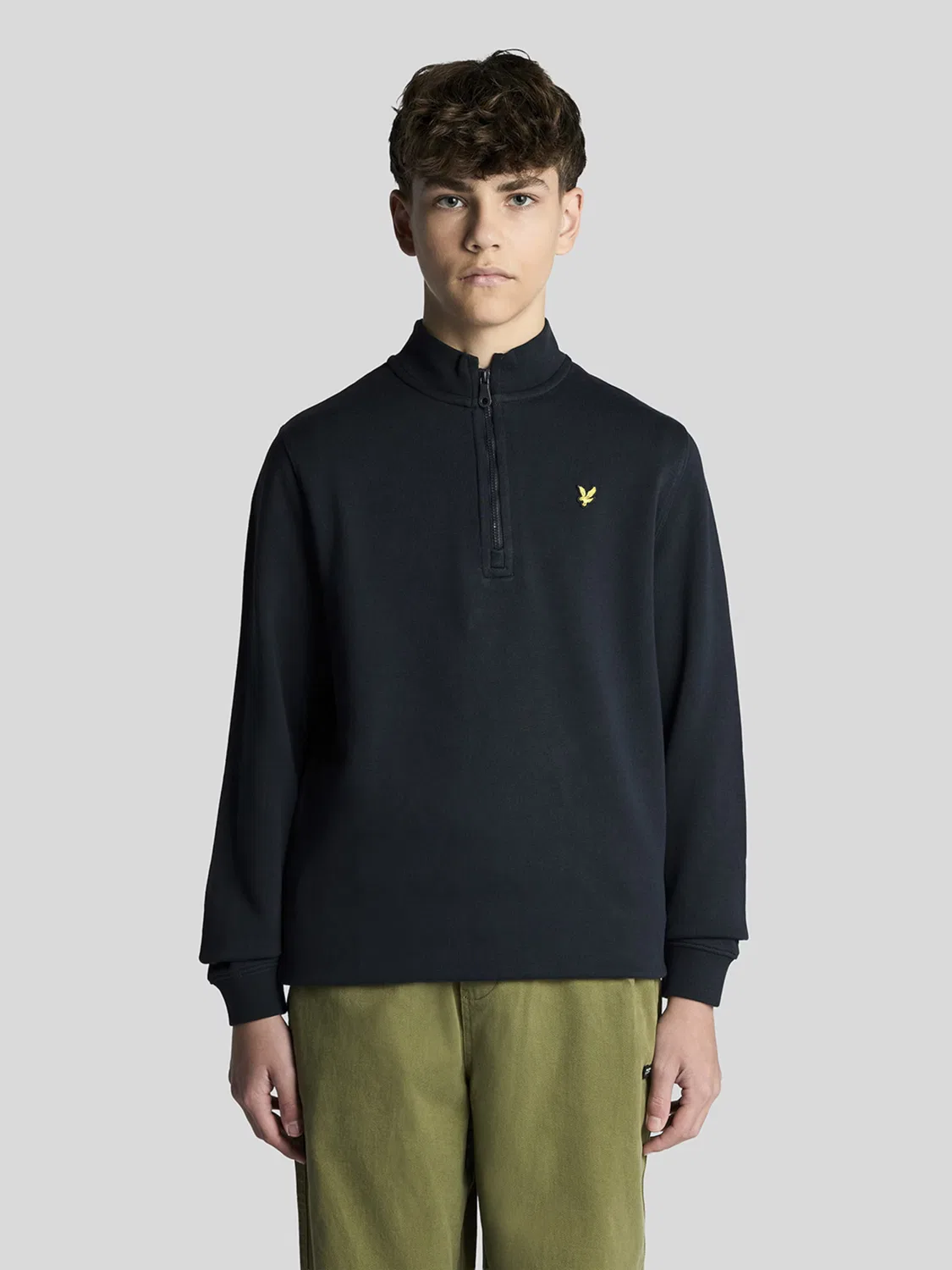 Толстовка Lyle & Scott, Navy — фото 2