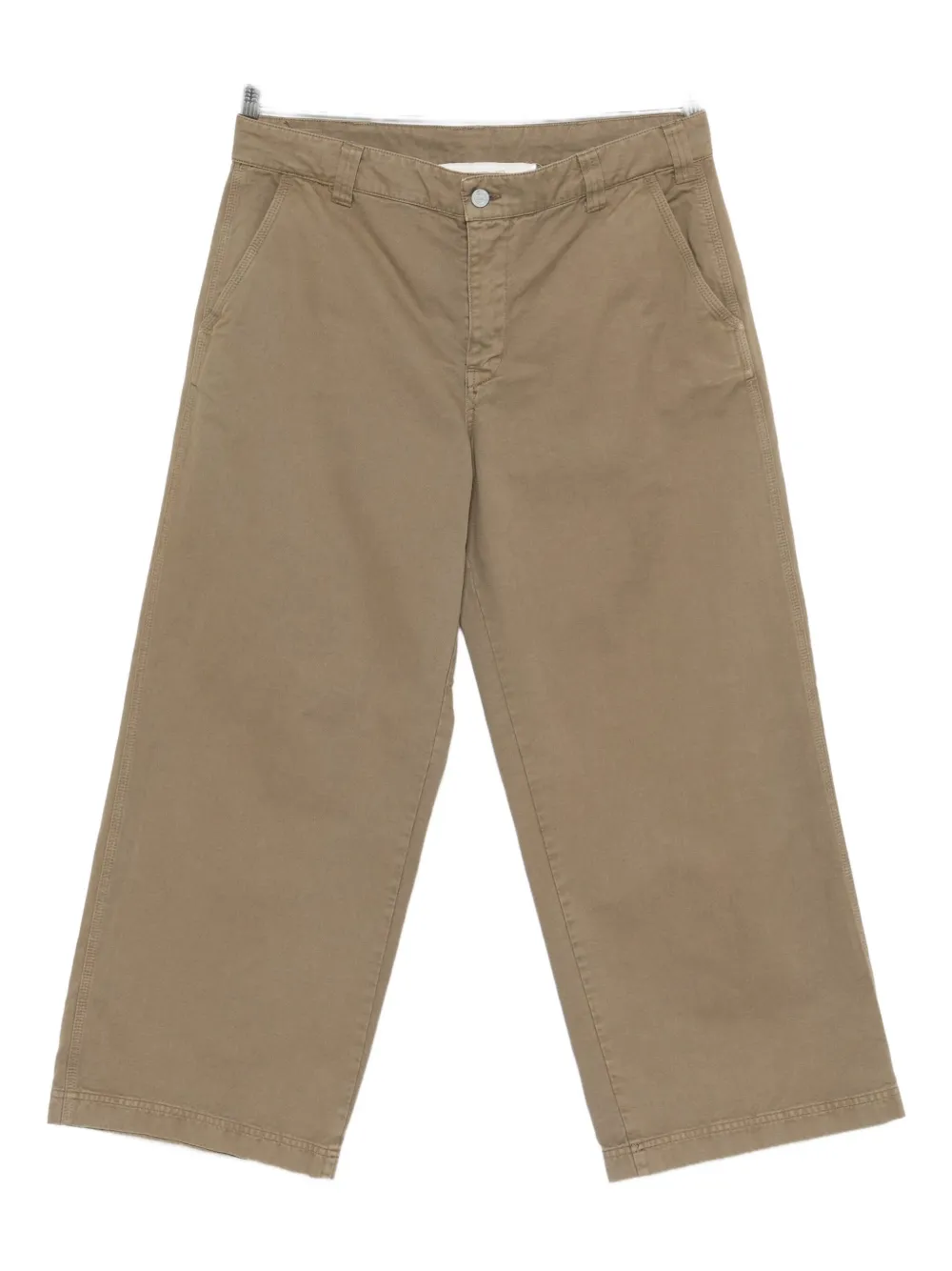 

Брюки широкого кроя ERL, нейтральный