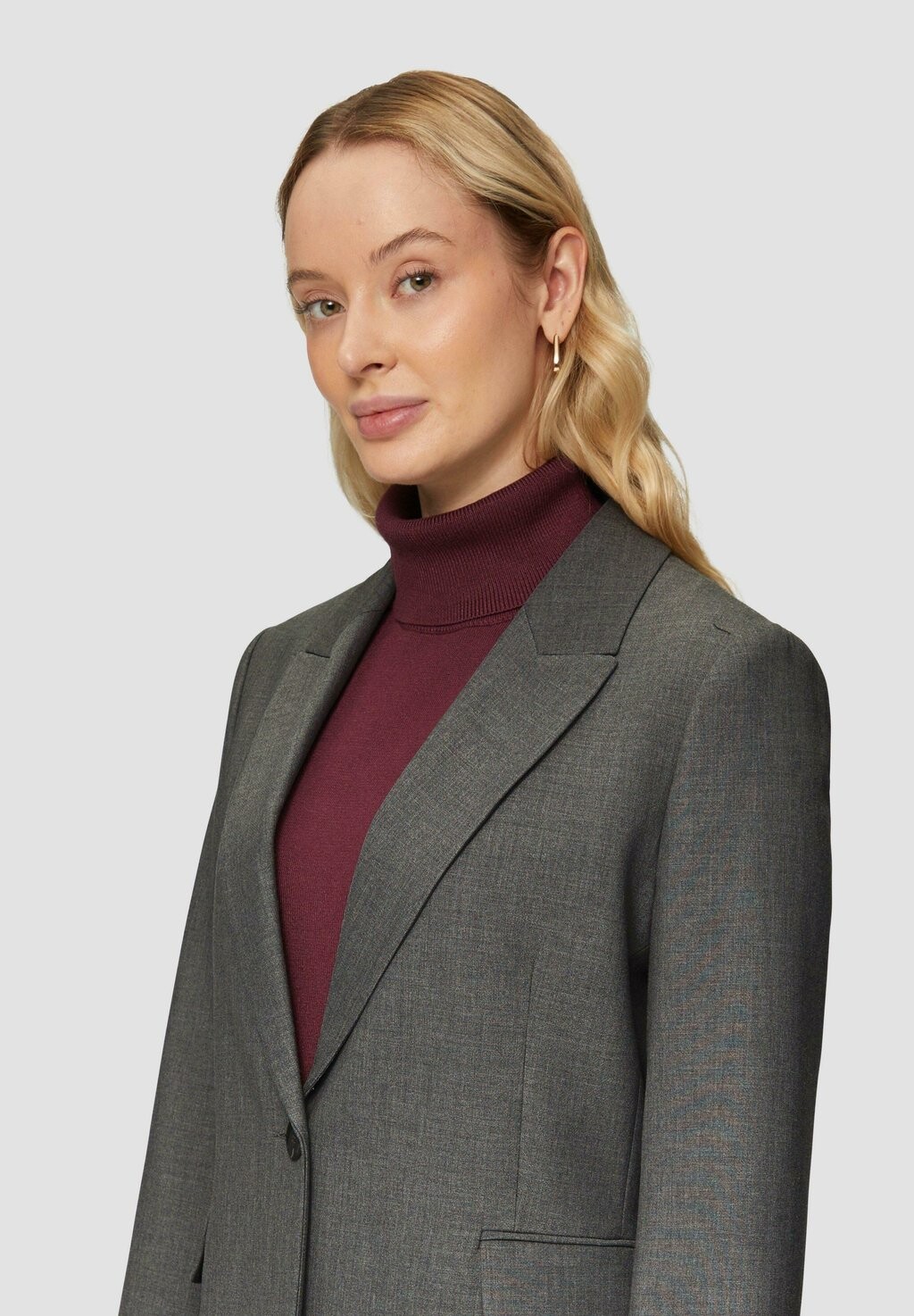 

Блейзер SLIM FIT s.Oliver BLACK LABEL, серый