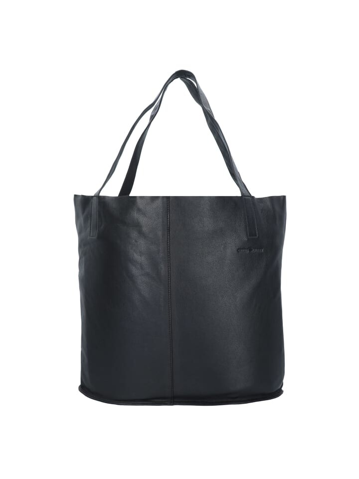 

Шоппер Greenburry Nappa Shopper Tasche Leder 43 cm, черный
