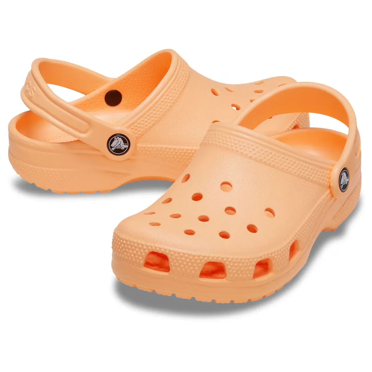 Детские сабо Classic Clog Crocs, коралловый — фото 2