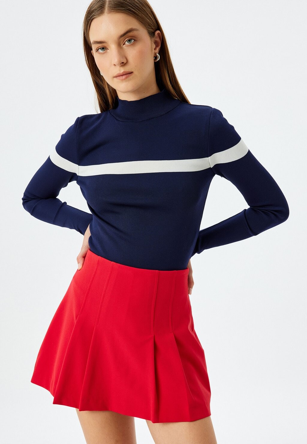 

Джемпер TURTLE NECK Koton, темно-синий