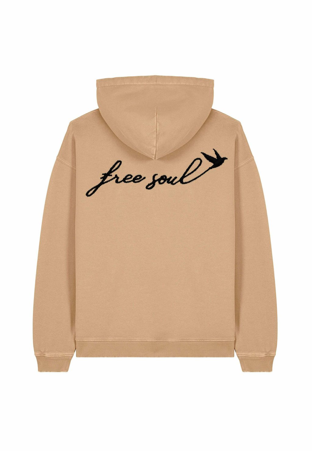 

Толстовка FREE SOUL EMBROIDERY UNISEX VINTAGE con cappuccio Mira Paris, бежевый