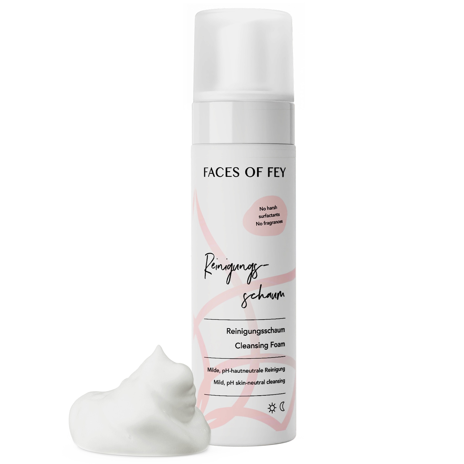 

Очищающая пенка для лица milder reinigungsschaum 200 ml Faces Of Fey, объем 200 мл