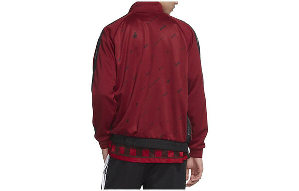 Куртка Men's Nike Sportswear Colorblock Logo Athleisure Casual Sports Jacket Red, мультиколор — фото 2