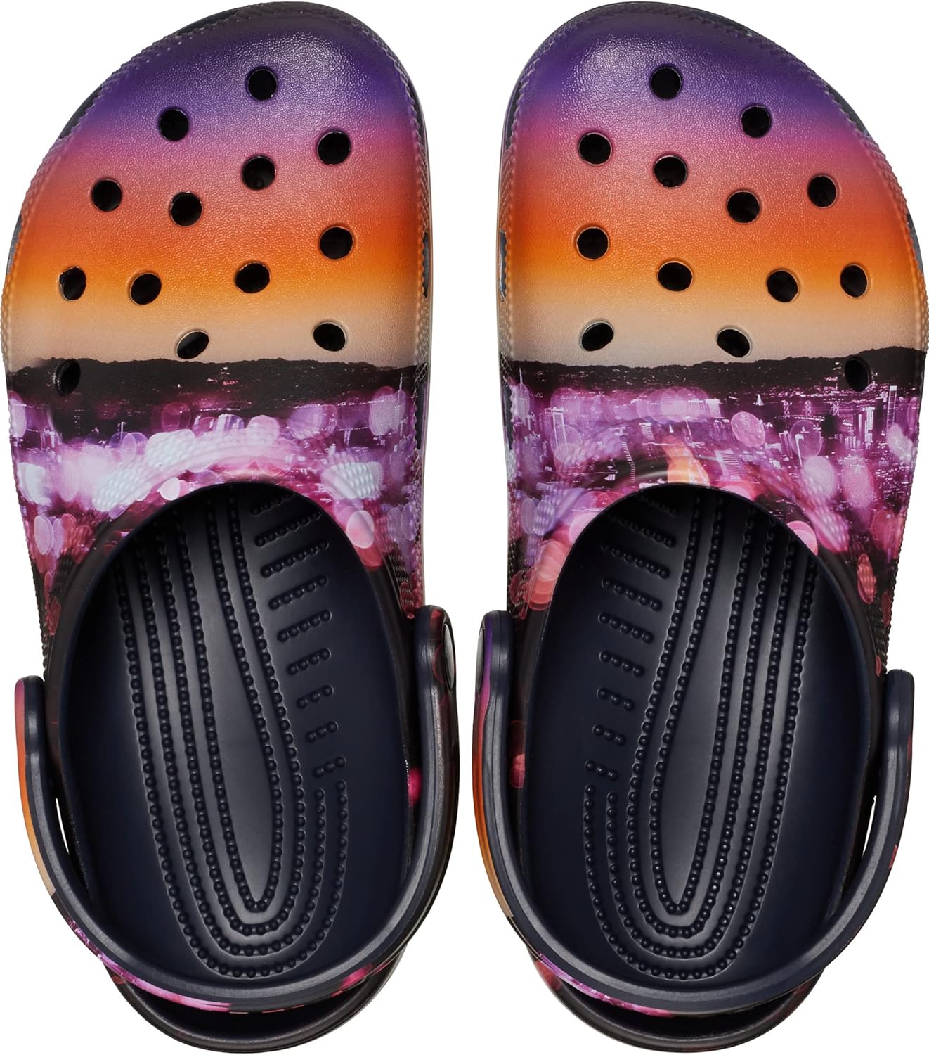 Унисекс Сабо Crocs Crocband для взрослых, темно-синий — фото 2