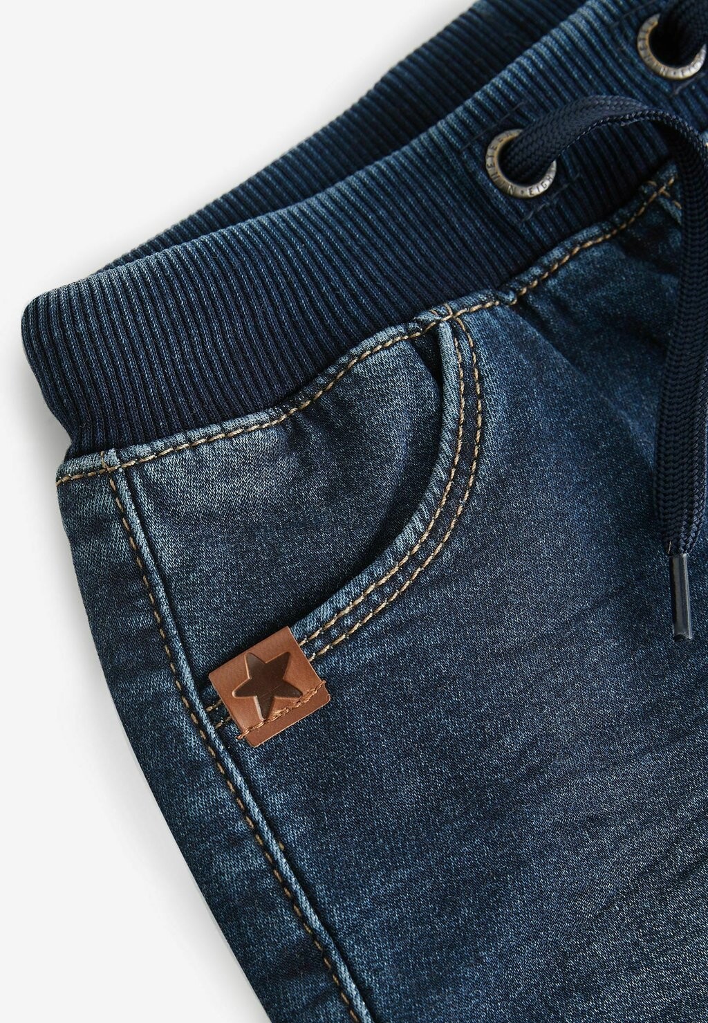 

Джинсовые шорты Next, темно-синий Pull-On Regular Fit