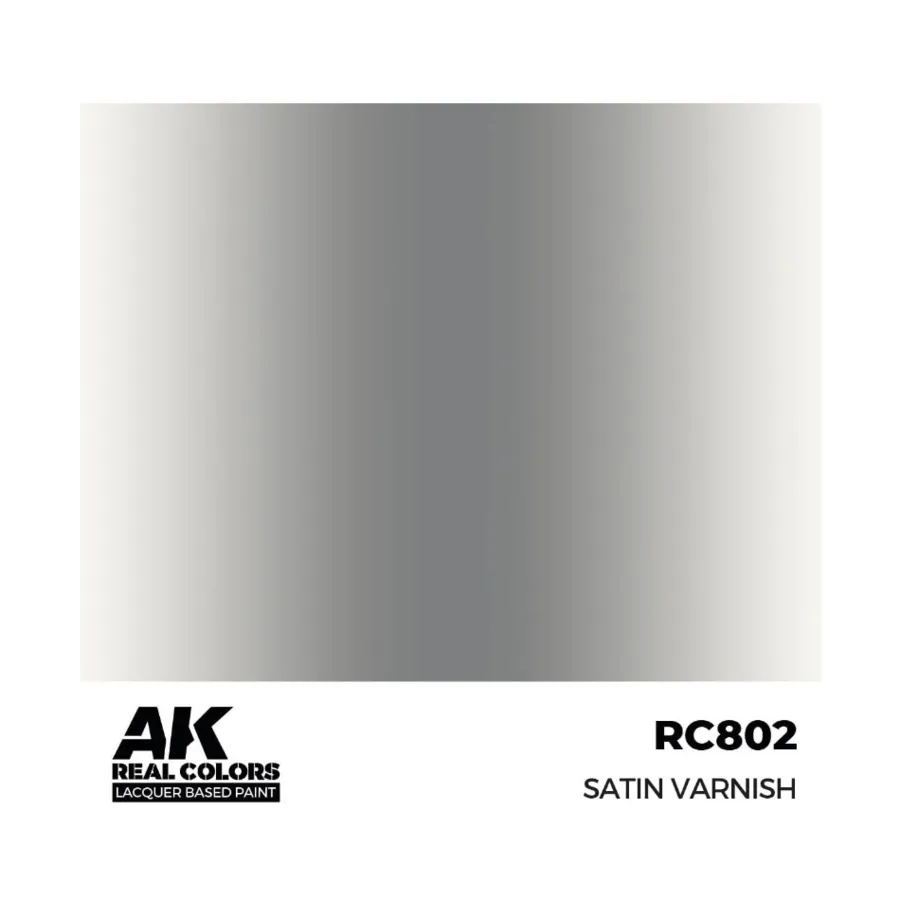 

Атласный лак, Paint - Real Color, Dropper Bottles (AK-Interactive)