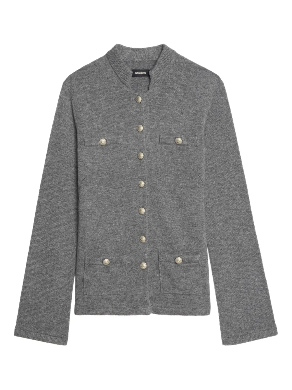 

Меланжевый кардиган Zadig&Voltaire, серый