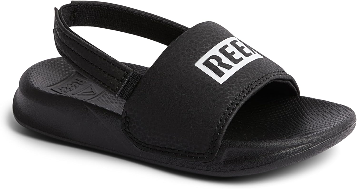 Сандалии для детей и унисекс REEF Little One, белый/черный — фото 2