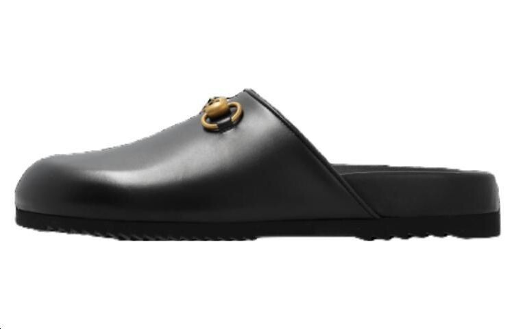 

Сандалии GUCCI Women's Horsebit Slipper 'Black' Women's