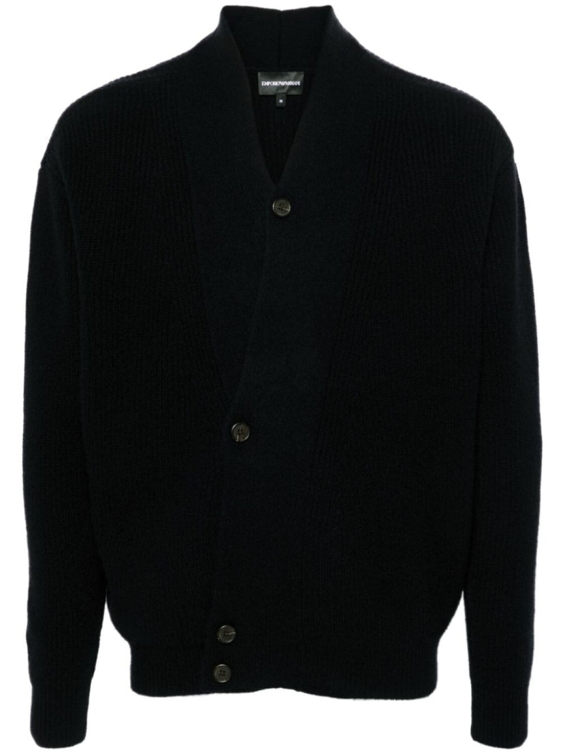

Emporio Armani кардиган в рубчик, синий