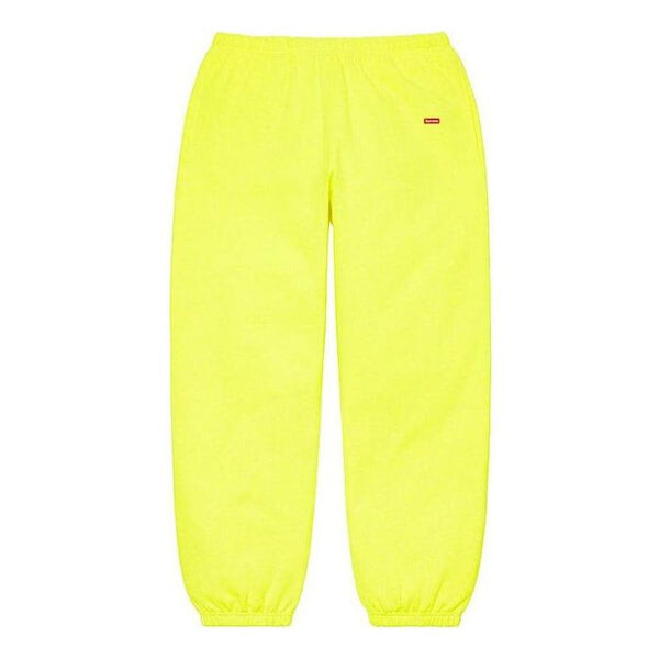 

Брюки small box sweatpants 'yellow' Supreme, желтый