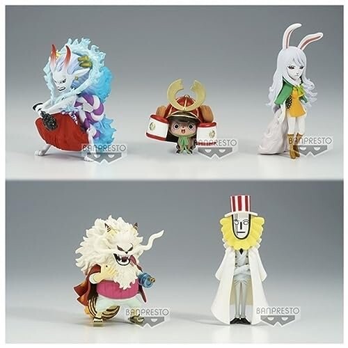 

Набор из 12 коллекционных фигурок мира Ванокуни Онигасима 7, цельный, 7 см. Banpresto