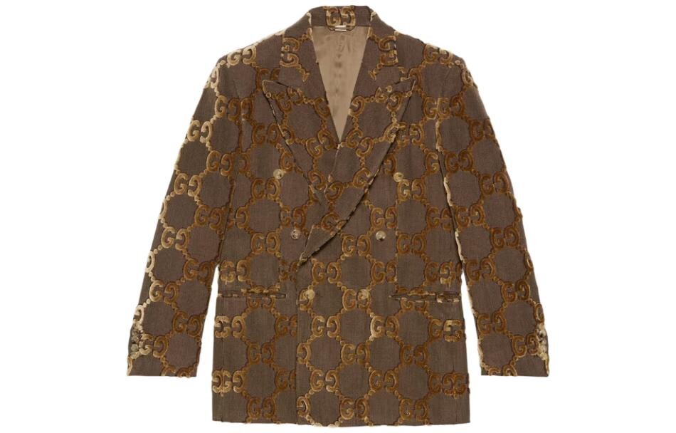 

Деловой костюм мужской цвет эбони Gucci, бежевый
