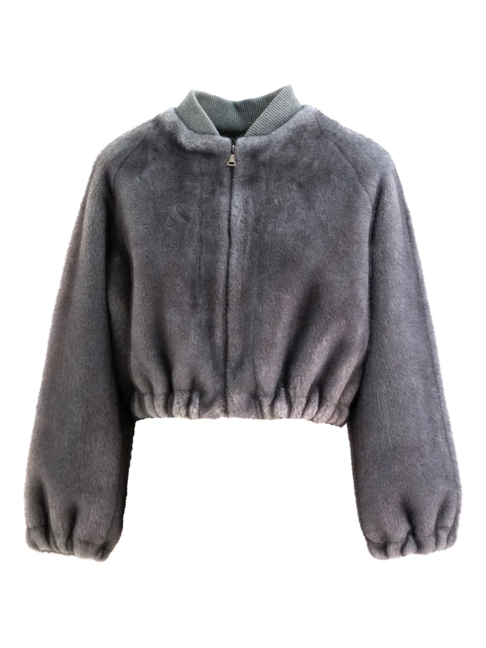 

Бомбер с эластичными манжетами VALENTINI 1972, серый