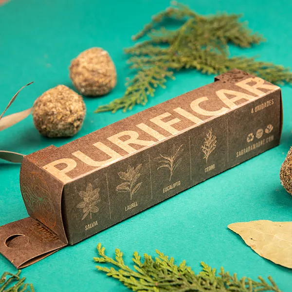 Дымовые шашки Bombita Herbal Sagrada Madre, цвет purificar — фото 3