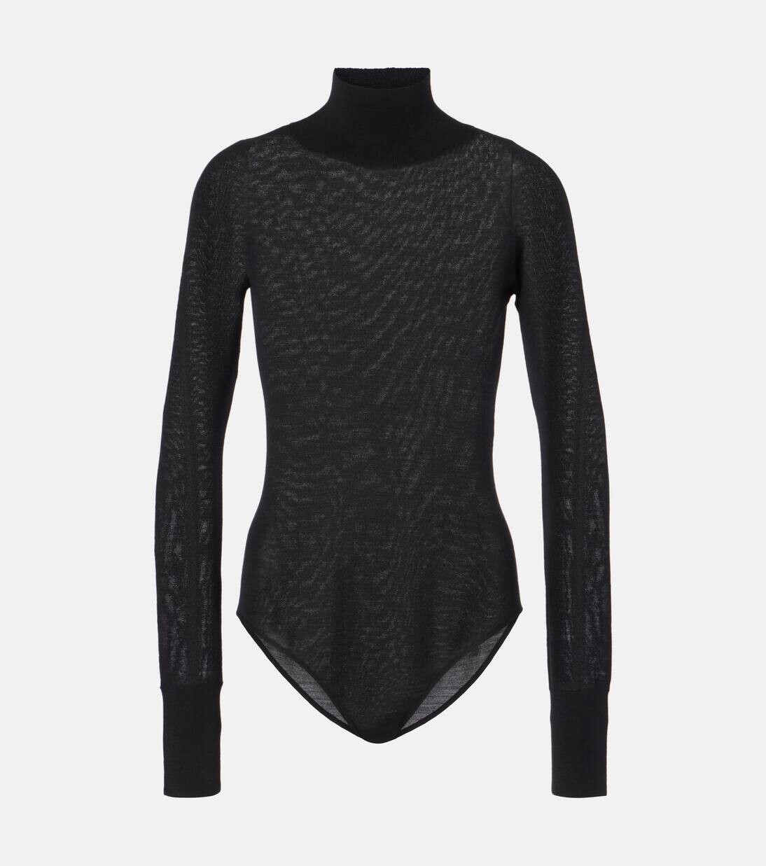 

Прозрачный боди Alaïa, цвет noir alaia