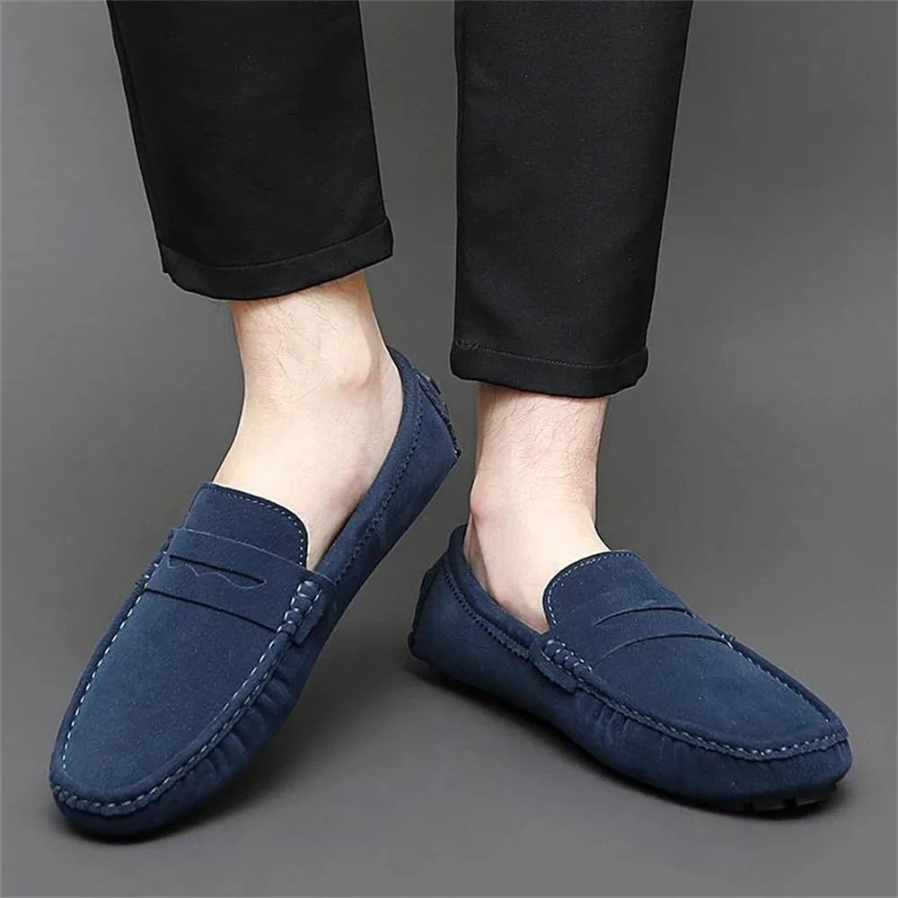 Лоферы мужские, повседневные, замшевые, Adhdyuud Penny Loafers, New5 — фото 3
