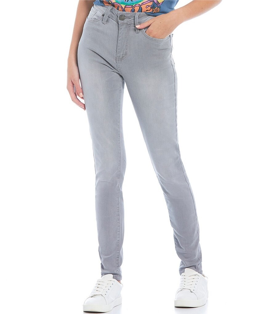 

Джинсы скинни YMI Jeanswear с высокой посадкой, серый