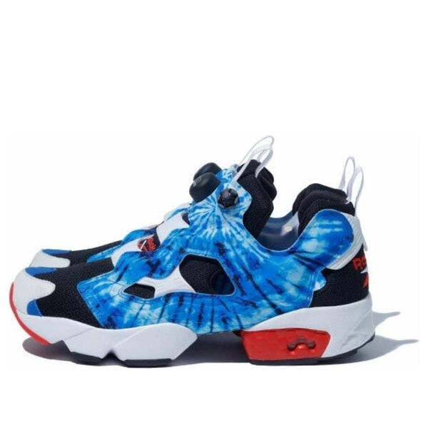 

Кроссовки xlarge x atmos x instapump fury 94 'blue tie-dye' Reebok, черный