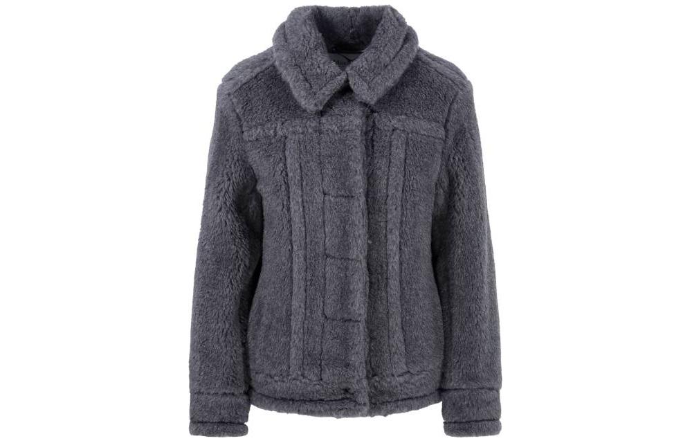 

Пальто женское серое MaxMara, Серый, Пальто женское серое MaxMara