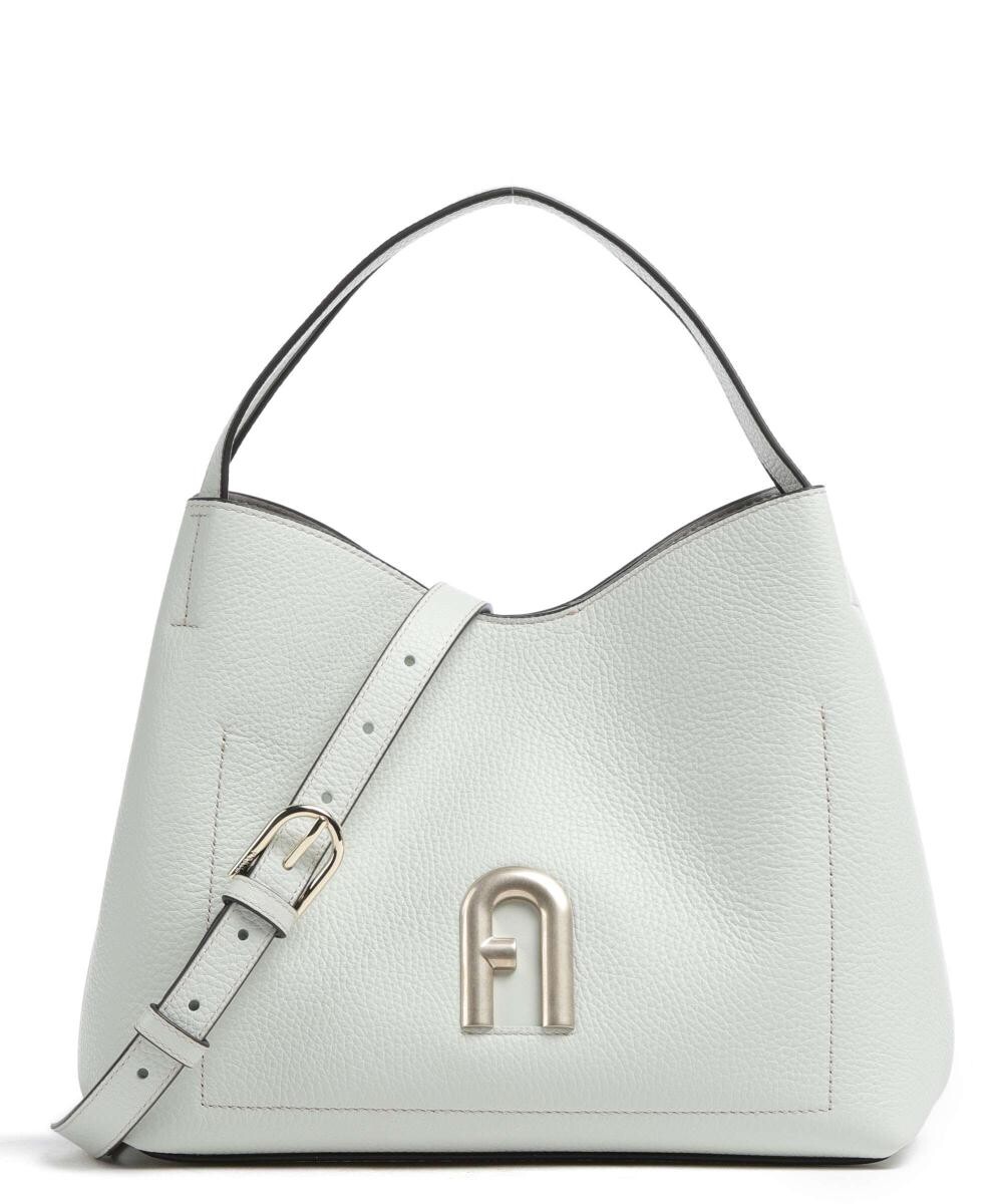 

Сумка-ведро Primula S из зерненой кожи Furla, зеленый