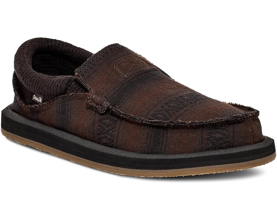 

Лоферы Sanuk Chiba Blanket, темно-корчневый