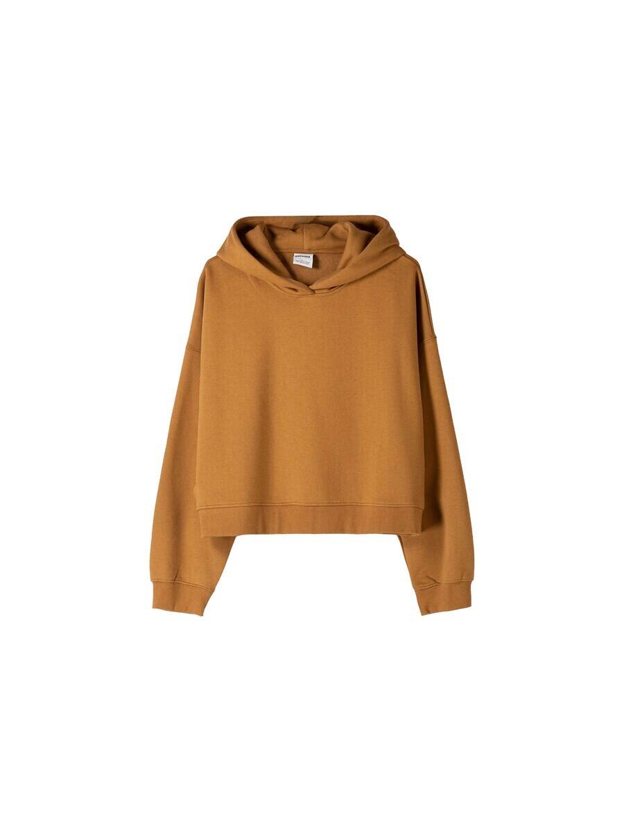 

Толстовка с капюшоном Bershka Sweatshirt, коричневый