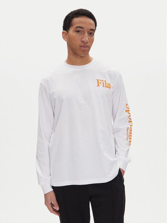 

Рубашка свободного кроя с длинными рукавами Laon FAM0904 Fila, белый