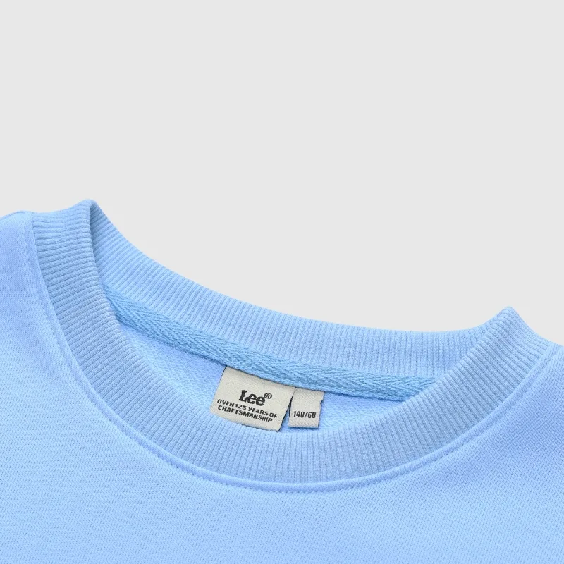 Свитшот для подростков Lee, Sky Blue — фото 4